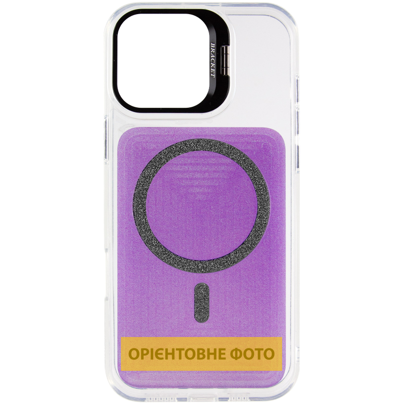 Чехол TPU+PC Jewel Sparkle with Magnetic Fit для Apple iPhone 17 (6.3"), Violet Shimmer 1, TPU+PC, купить оптом с доставкой
