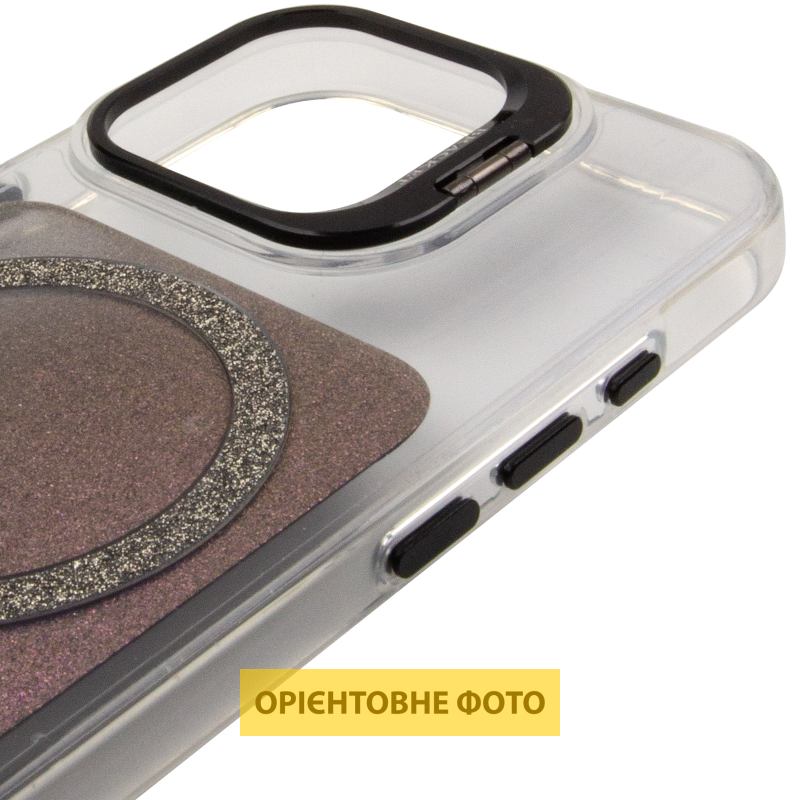 Чехол TPU+PC Jewel Sparkle with Magnetic Fit для Apple iPhone 17 (6.3"), Violet Shimmer 3, TPU+PC, купить оптом с доставкой