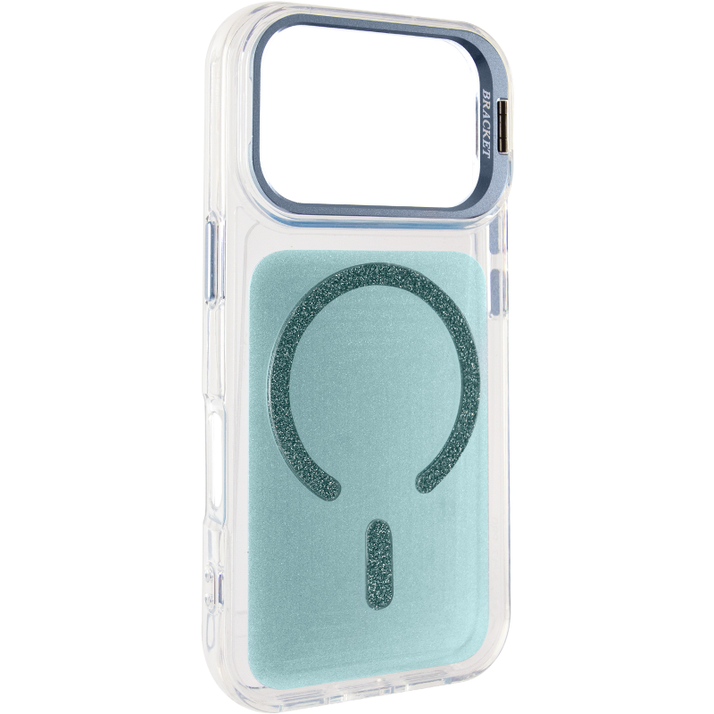 Чехол TPU+PC Jewel Sparkle with Magnetic Fit для Apple iPhone 17 Pro (6.3"), Aqua Blue, TPU+PC, купить оптом с доставкой