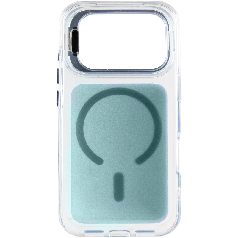 Чехол TPU+PC Jewel Sparkle with Magnetic Fit для Apple iPhone 17 Pro (6.3"), Aqua Blue 2, TPU+PC, купить оптом с доставкой