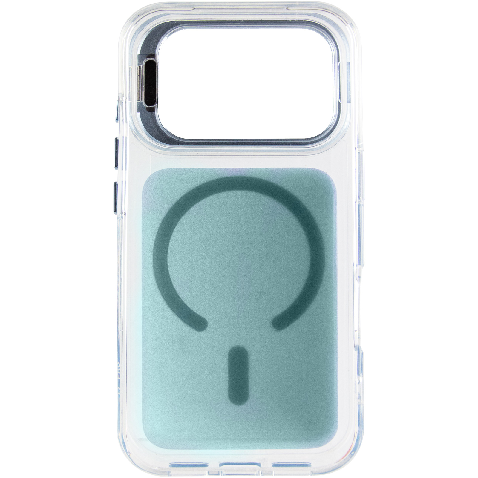 Чехол TPU+PC Jewel Sparkle with Magnetic Fit для Apple iPhone 17 Pro (6.3"), Aqua Blue 2, TPU+PC, купить оптом с доставкой