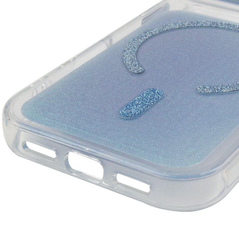 Чехол TPU+PC Jewel Sparkle with Magnetic Fit для Apple iPhone 17 Pro (6.3"), Aqua Blue 4, TPU+PC, купить оптом с доставкой