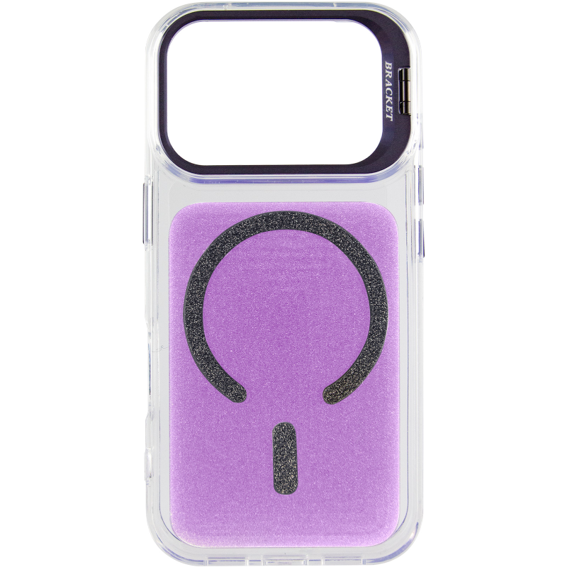 Чехол TPU+PC Jewel Sparkle with Magnetic Fit для Apple iPhone 17 Pro (6.3"), Lavender Glitter 1, TPU+PC, купить оптом с доставкой