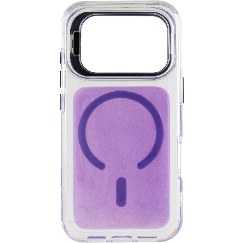 Чехол TPU+PC Jewel Sparkle with Magnetic Fit для Apple iPhone 17 Pro (6.3"), Lavender Glitter 2, TPU+PC, купить оптом с доставкой