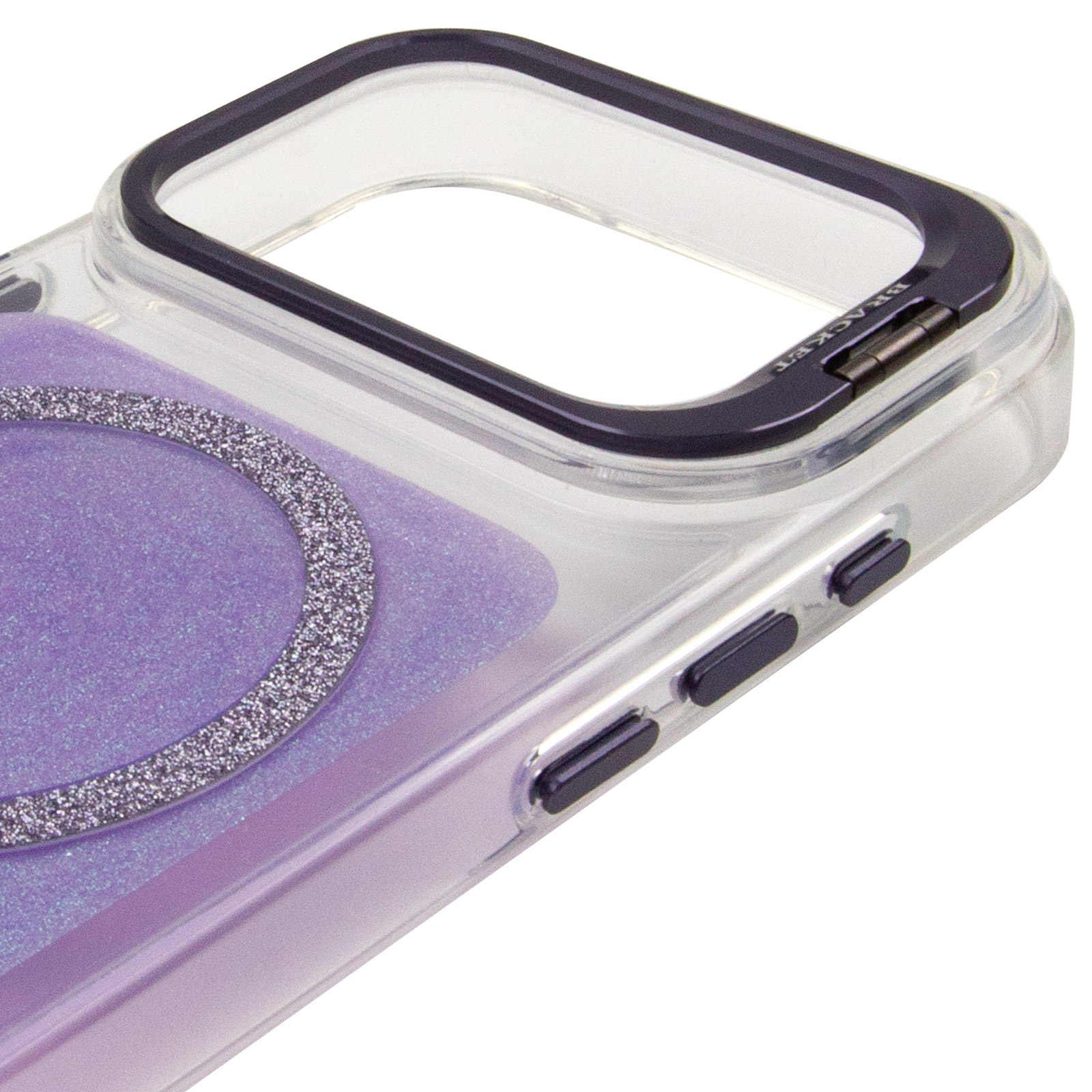 Чехол TPU+PC Jewel Sparkle with Magnetic Fit для Apple iPhone 17 Pro (6.3"), Lavender Glitter 3, TPU+PC, купить оптом с доставкой