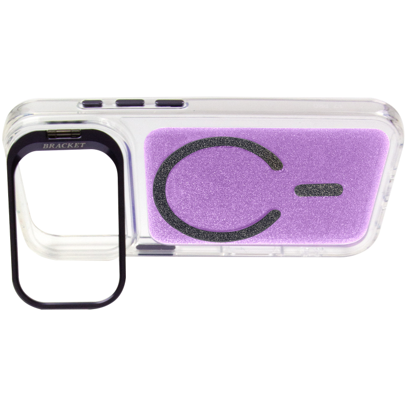 Чехол TPU+PC Jewel Sparkle with Magnetic Fit для Apple iPhone 17 Pro (6.3"), Lavender Glitter 5, TPU+PC, купить оптом с доставкой