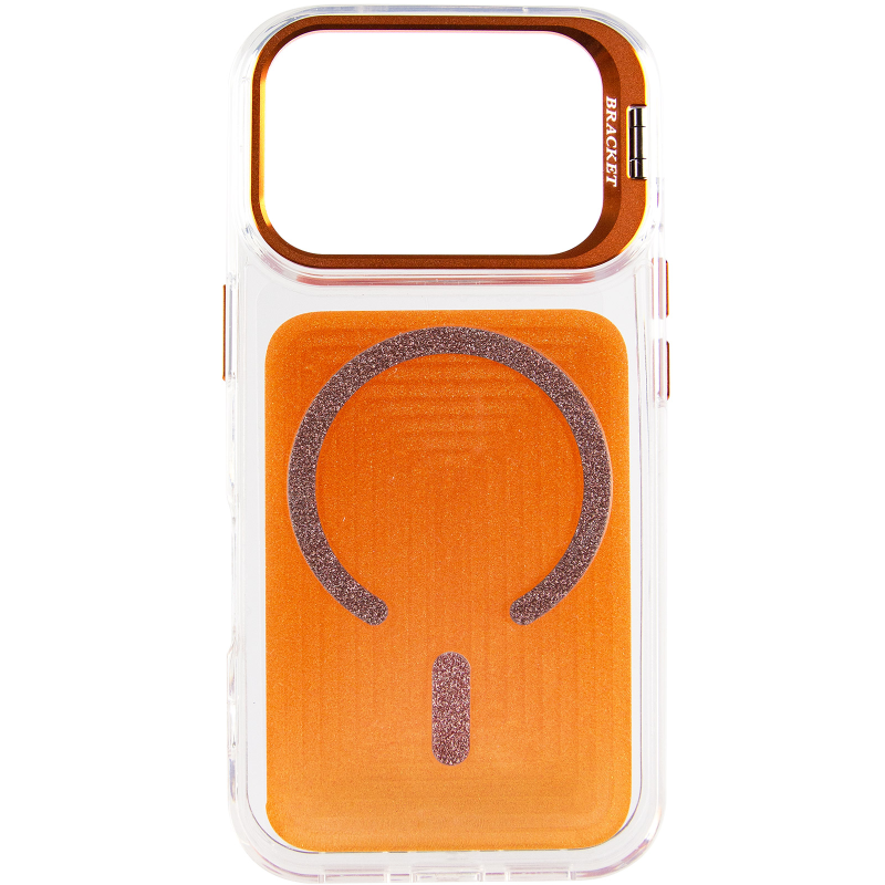 Чехол TPU+PC Jewel Sparkle with Magnetic Fit для Apple iPhone 17 Pro (6.3"), Orange Sparkle 1, TPU+PC, купить оптом с доставкой