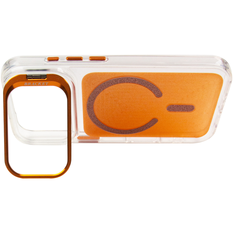 Чехол TPU+PC Jewel Sparkle with Magnetic Fit для Apple iPhone 17 Pro (6.3"), Orange Sparkle 5, TPU+PC, купить оптом с доставкой