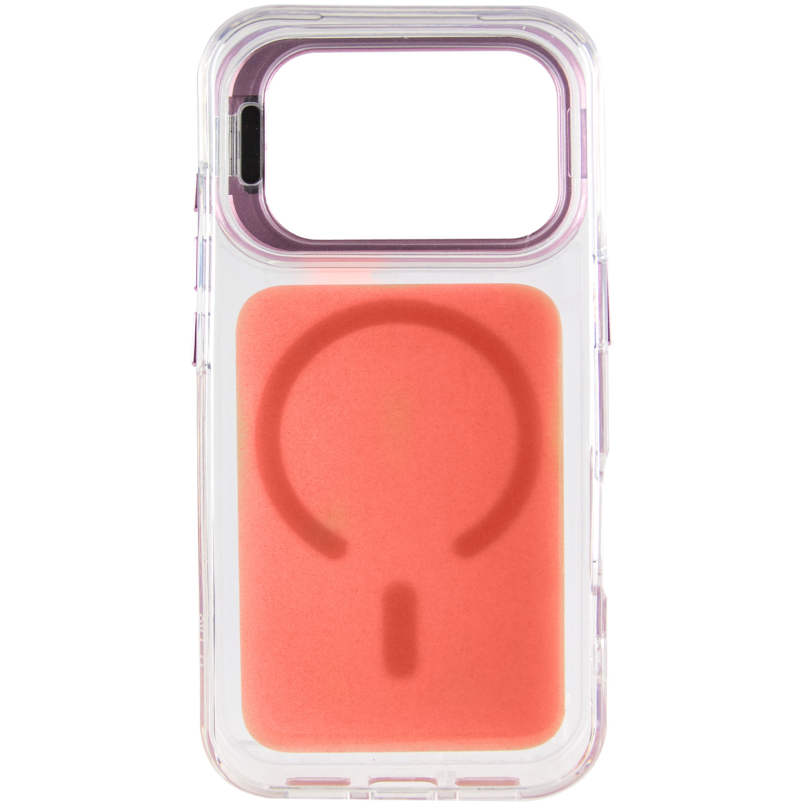 Чехол TPU+PC Jewel Sparkle with Magnetic Fit для Apple iPhone 17 Pro (6.3"), Pink Ruby 2, TPU+PC, купить оптом с доставкой