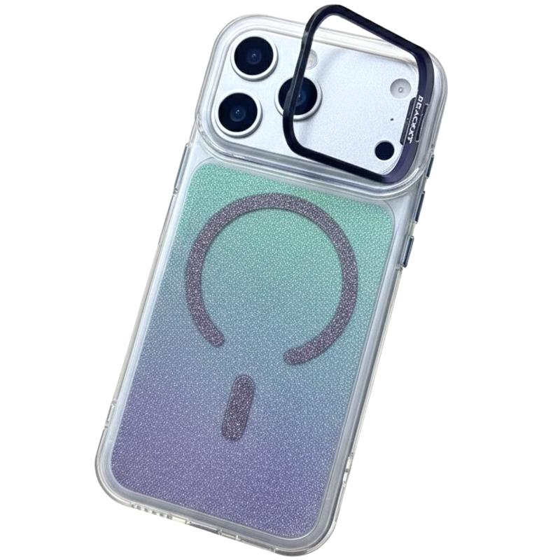 Чехол TPU+PC Jewel Sparkle with MagSafe для Apple iPhone 17 Pro (6.3) на картинке №2