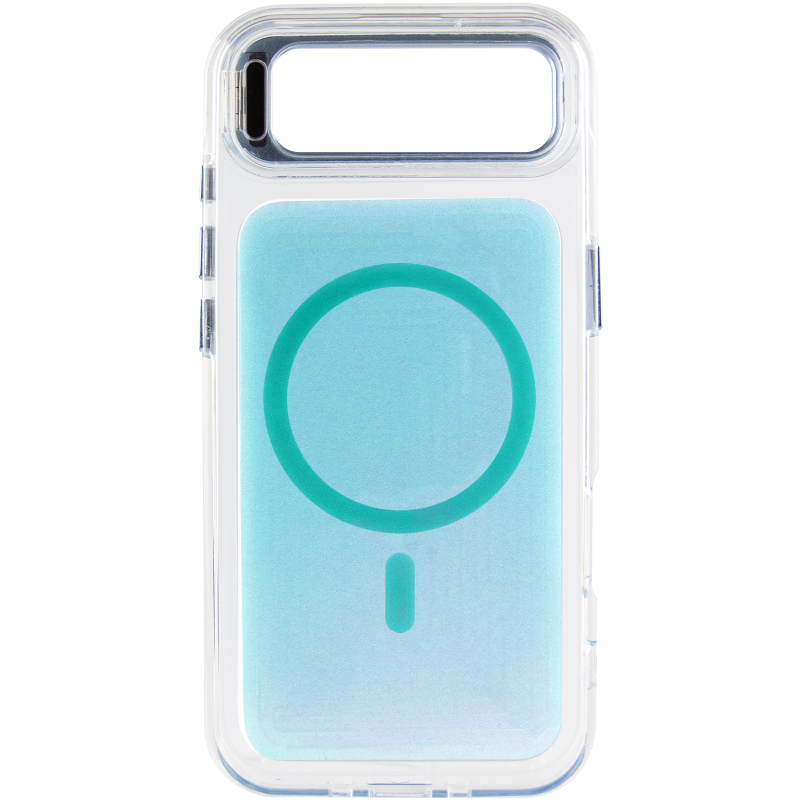 Чехол TPU+PC Jewel Sparkle with Magnetic Fit для Apple iPhone 17 Air (6.5"), Aqua Blue 2, TPU+PC, купить оптом с доставкой