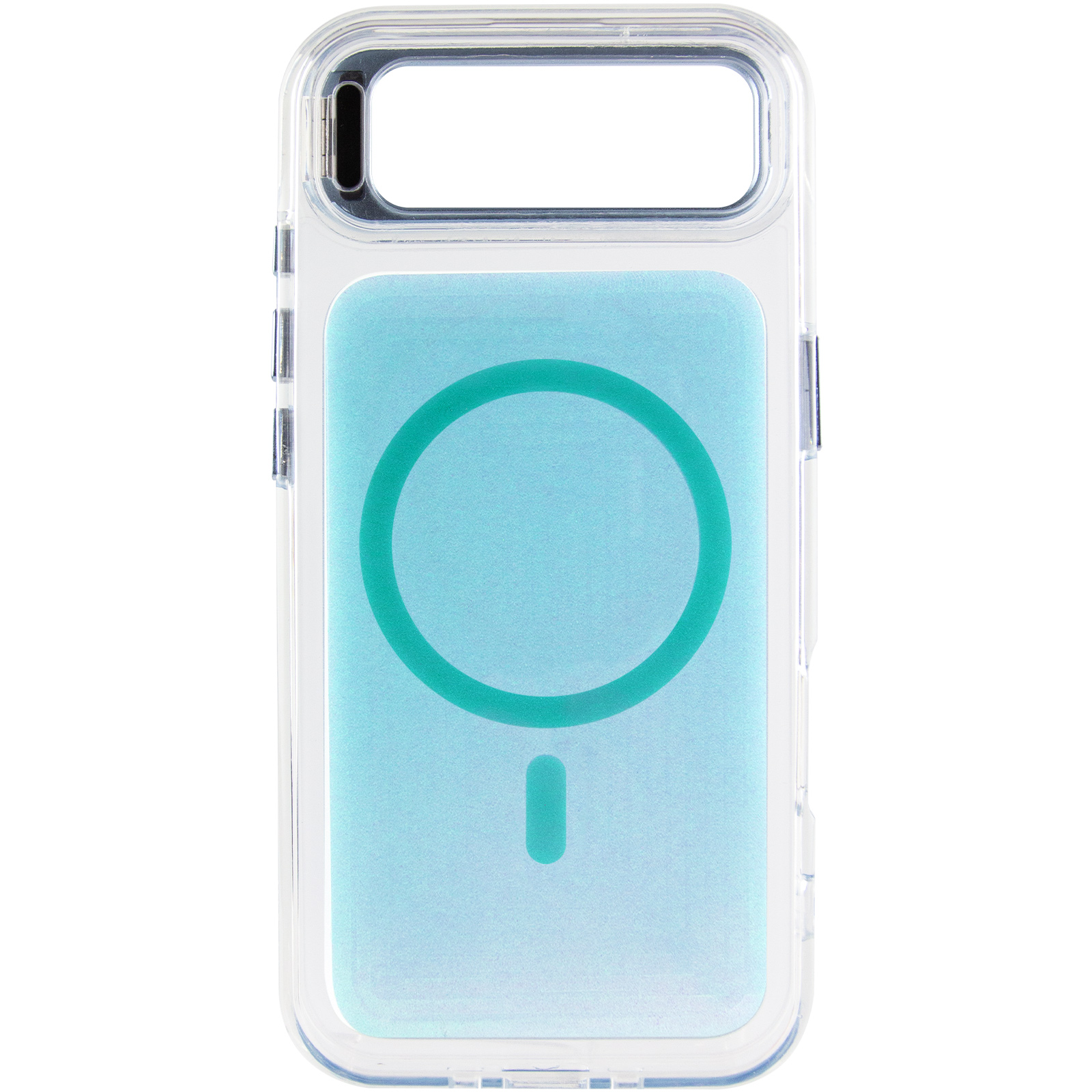 Чехол TPU+PC Jewel Sparkle with Magnetic Fit для Apple iPhone 17 Air (6.5"), Aqua Blue 2, TPU+PC, купить оптом с доставкой