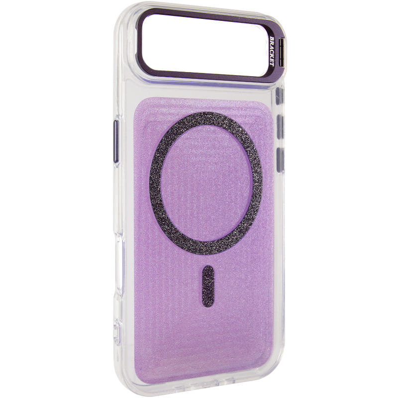 Чехол TPU+PC Jewel Sparkle with Magnetic Fit для Apple iPhone 17 Air (6.5"), Lavender Glitter, TPU+PC, купить оптом с доставкой