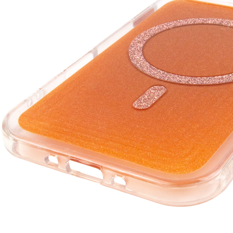 Чехол TPU+PC Jewel Sparkle with Magnetic Fit для Apple iPhone 17 Air (6.5"), Orange Sparkle 4, TPU+PC, купить оптом с доставкой