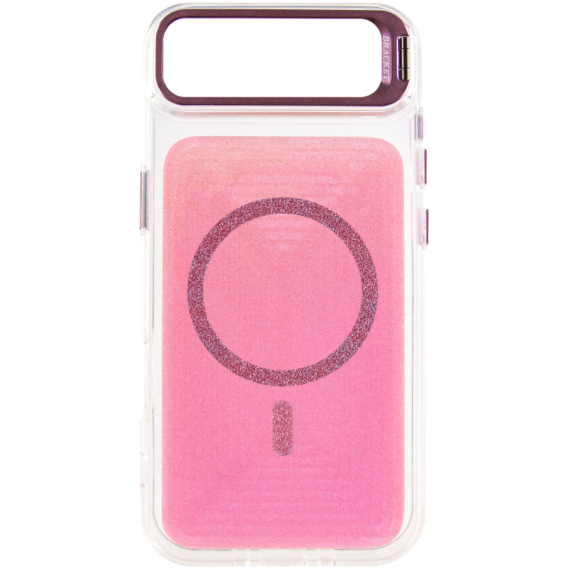 Чехол TPU+PC Jewel Sparkle with Magnetic Fit для Apple iPhone 17 Air (6.5"), Pink Ruby 1, TPU+PC, купить оптом с доставкой