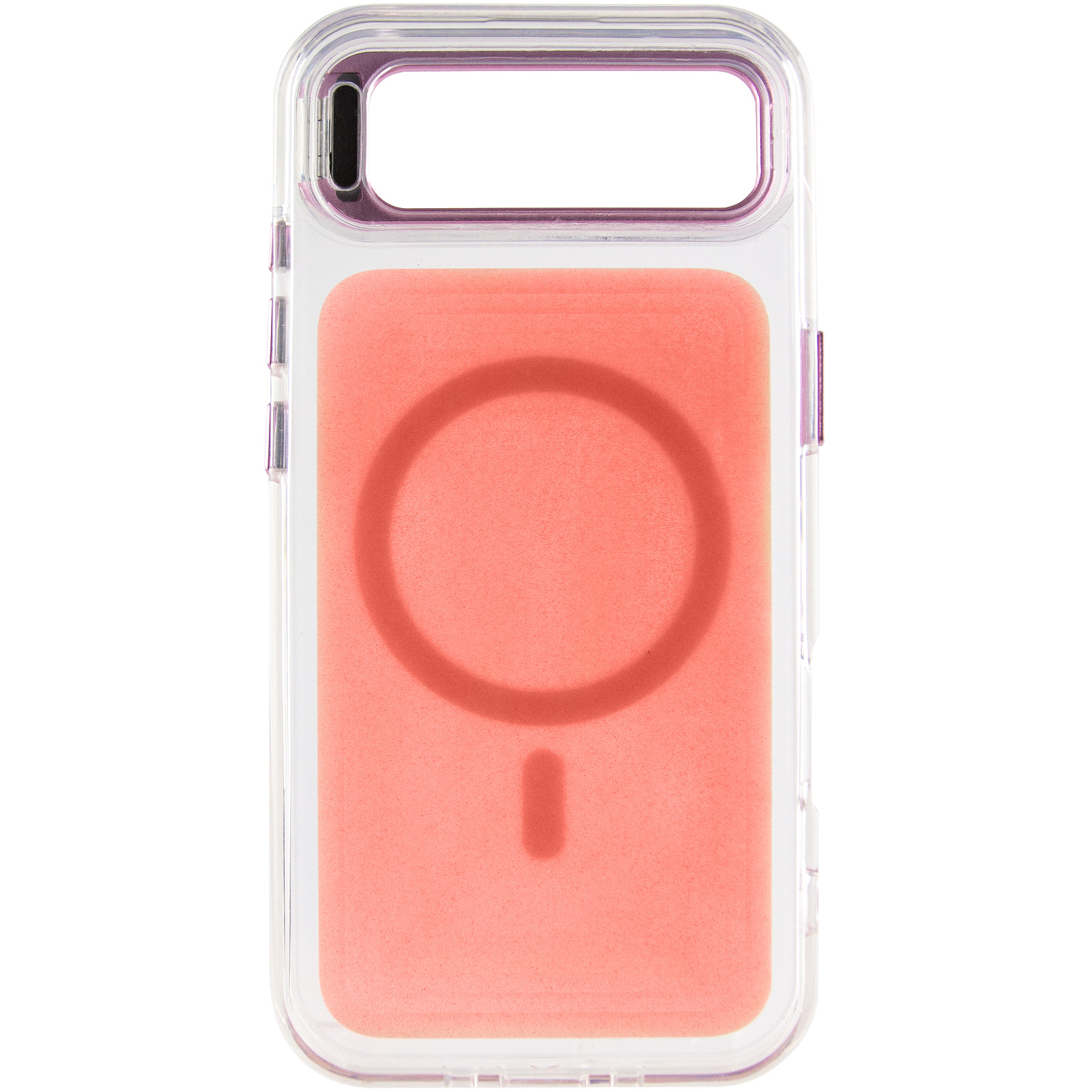 Чехол TPU+PC Jewel Sparkle with Magnetic Fit для Apple iPhone 17 Air (6.5"), Pink Ruby 2, TPU+PC, купить оптом с доставкой