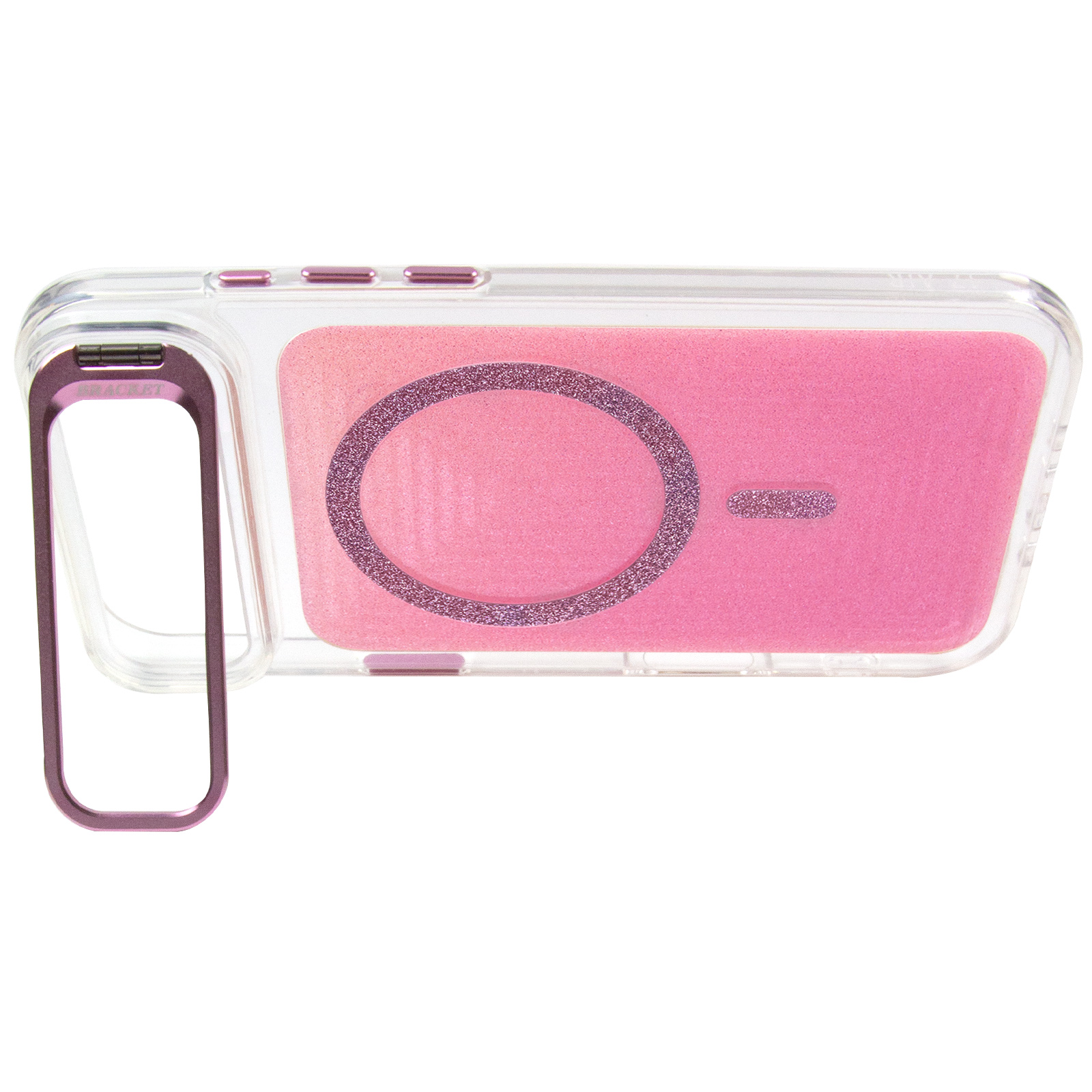 Чехол TPU+PC Jewel Sparkle with Magnetic Fit для Apple iPhone 17 Air (6.5"), Pink Ruby 5, TPU+PC, купить оптом с доставкой