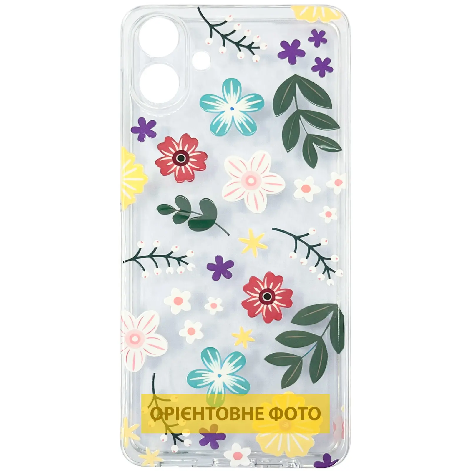Чехол TPU Clear Joy для Samsung Galaxy A57 5G, Ditsy Floral, TPU, купить оптом с доставкой