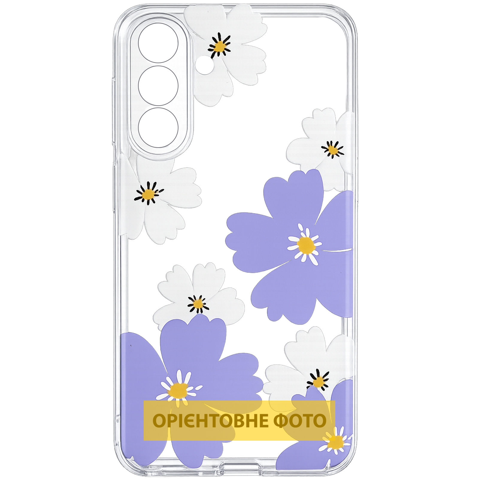 Чехол TPU Clear Joy для Motorola Moto G06, Pastel Daisies, TPU, купить оптом с доставкой