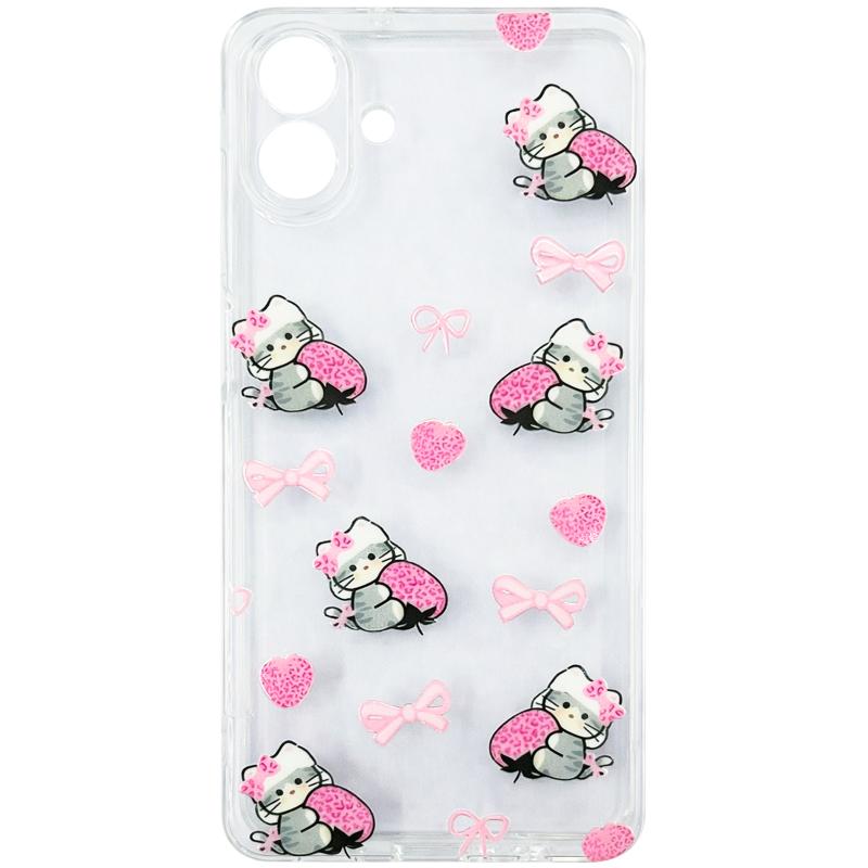 Чехол TPU Clear Joy для Motorola Moto G06 на картинке №1