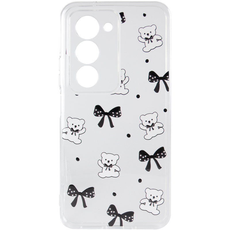 Чохол TPU Clear Joy для Xiaomi Redmi 15 4G (Global) / 5G, Teddy Bows 1, TPU, купити оптом з доставкою