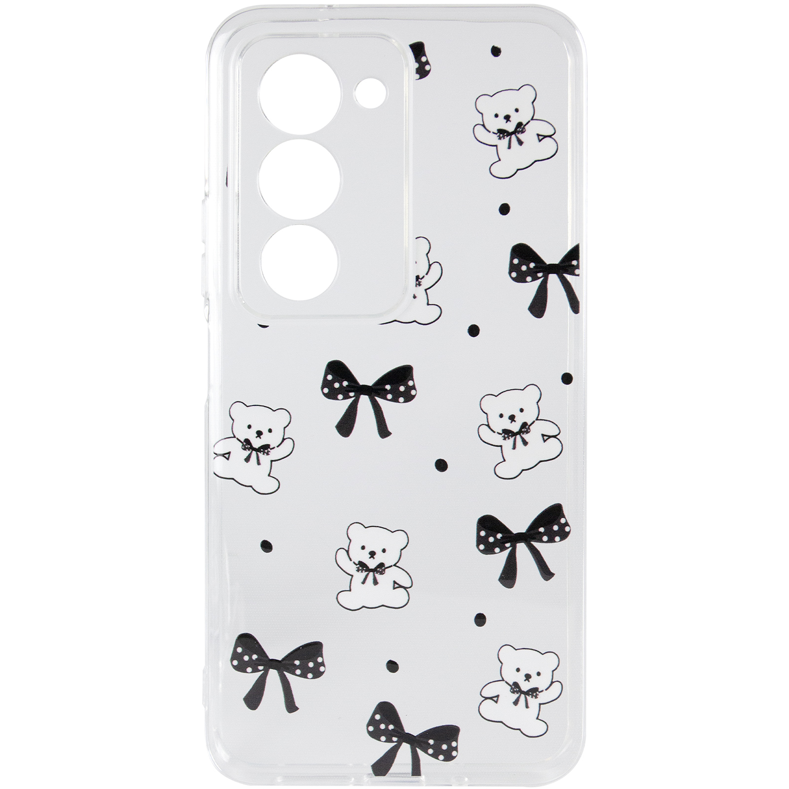 Чохол TPU Clear Joy для Xiaomi Redmi 15 4G (Global) / 5G, Teddy Bows 1, TPU, купити оптом з доставкою