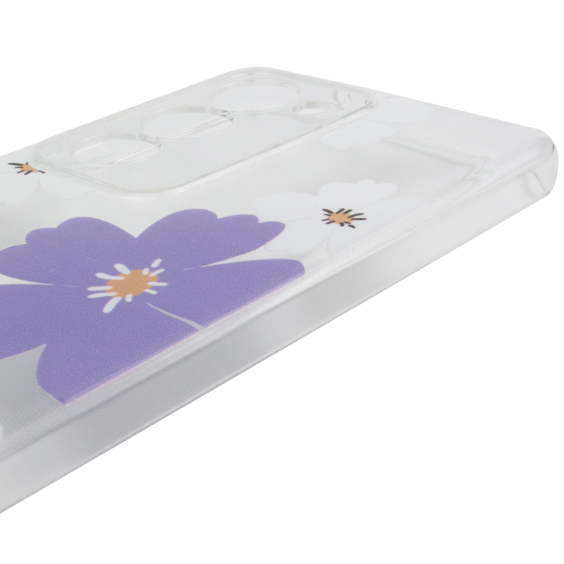 Чохол TPU Clear Joy для Xiaomi Redmi 15 4G (Global) / 5G, Pastel Daisies 3, TPU, купити оптом з доставкою
