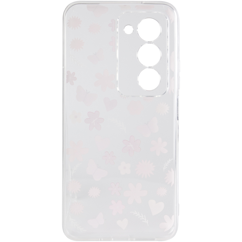 Чохол TPU Clear Joy для Xiaomi Redmi 15 4G (Global) / 5G, Butterfly Garden 2, TPU, купити оптом з доставкою