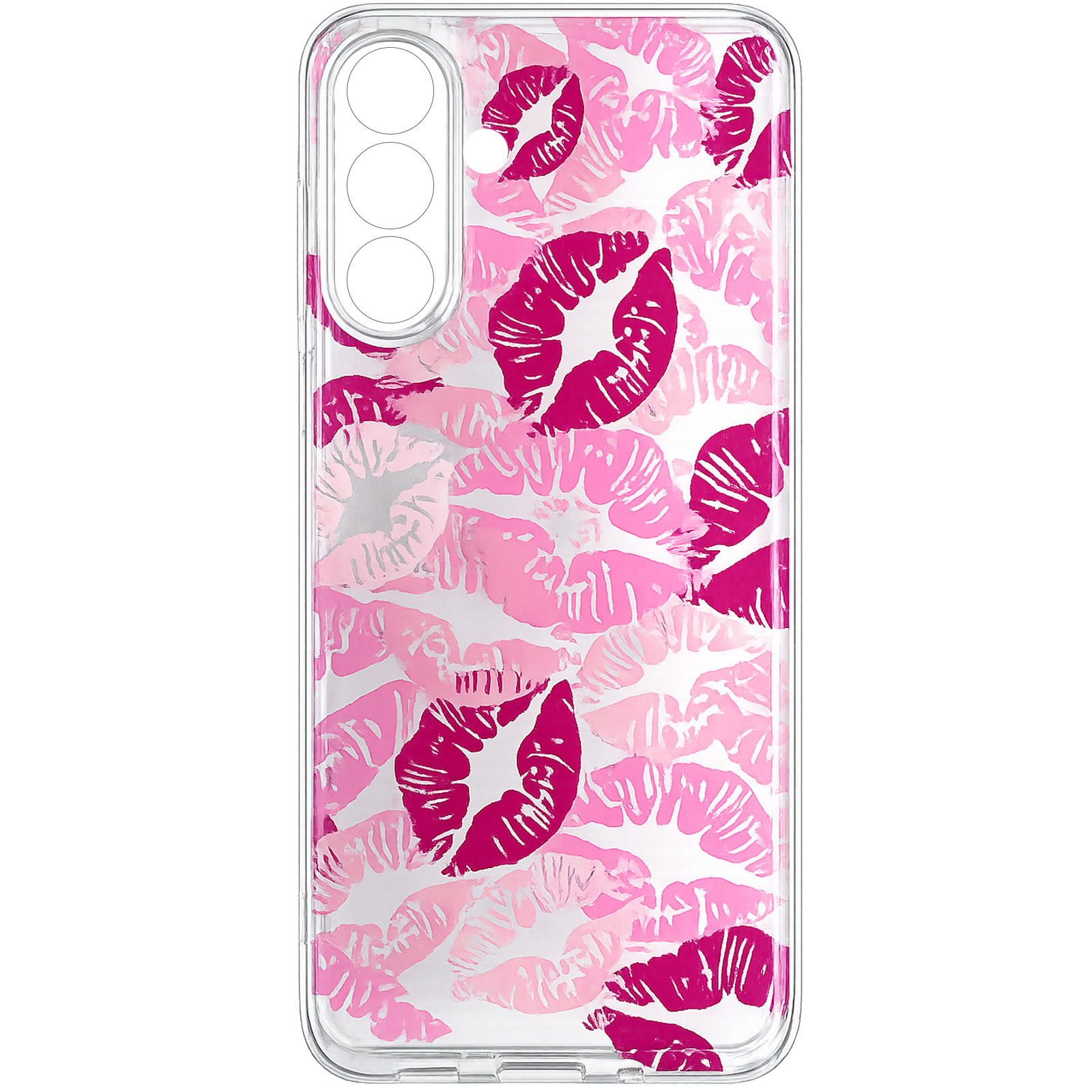 Чехол TPU Clear Joy для Xiaomi Redmi 15 (Global), Kissing Pattern, TPU, купить оптом с доставкой