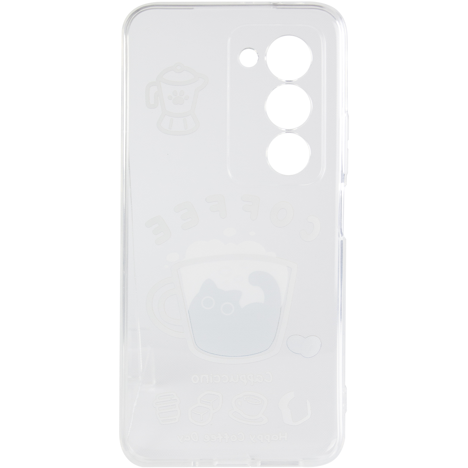 Чохол TPU Clear Joy для Xiaomi Redmi 15 4G (Global) / 5G, Coffee 2, TPU, купити оптом з доставкою