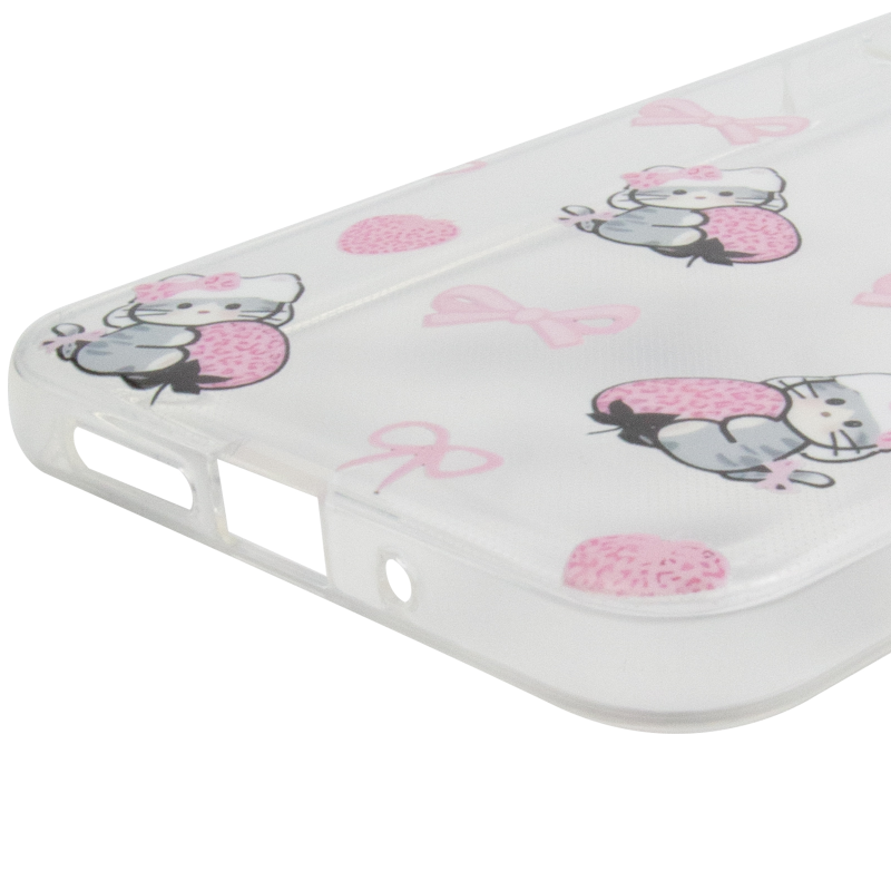 Чохол TPU Clear Joy для Xiaomi Redmi 15 4G (Global) / 5G, Strawberry Cats 5, TPU, купити оптом з доставкою