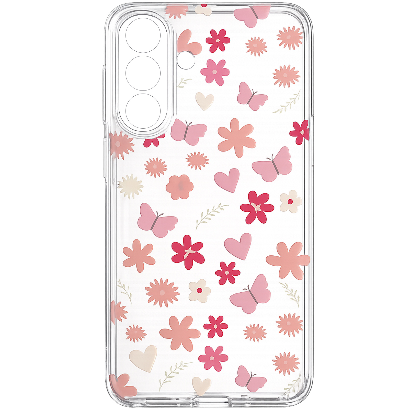 Чехол TPU Clear Joy для Xiaomi Redmi Note 15 4G/5G (EU), Butterfly Garden, TPU, купить оптом с доставкой