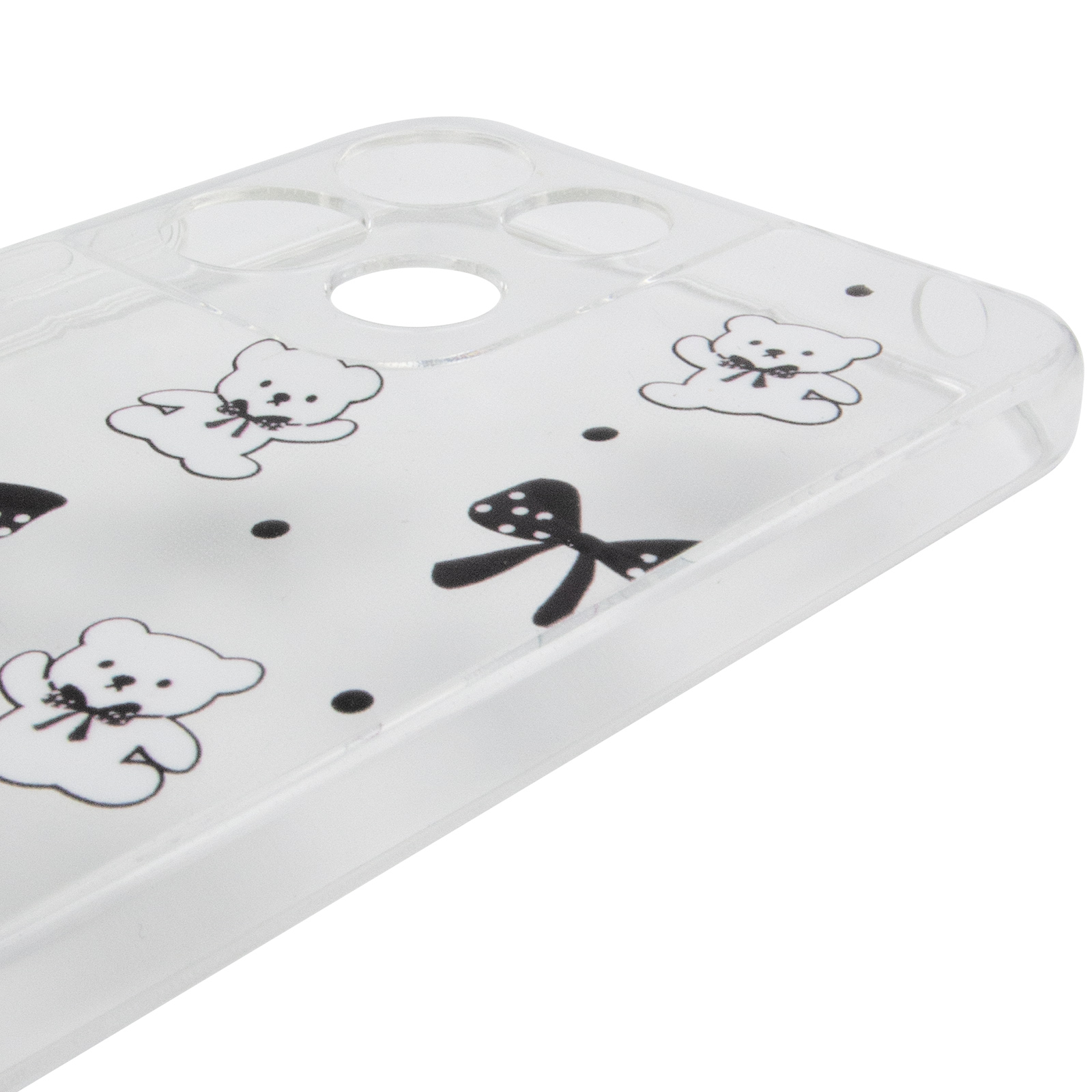 Чохол TPU Clear Joy для Motorola Moto G17 Power, Teddy Bows 3, TPU, купити оптом з доставкою