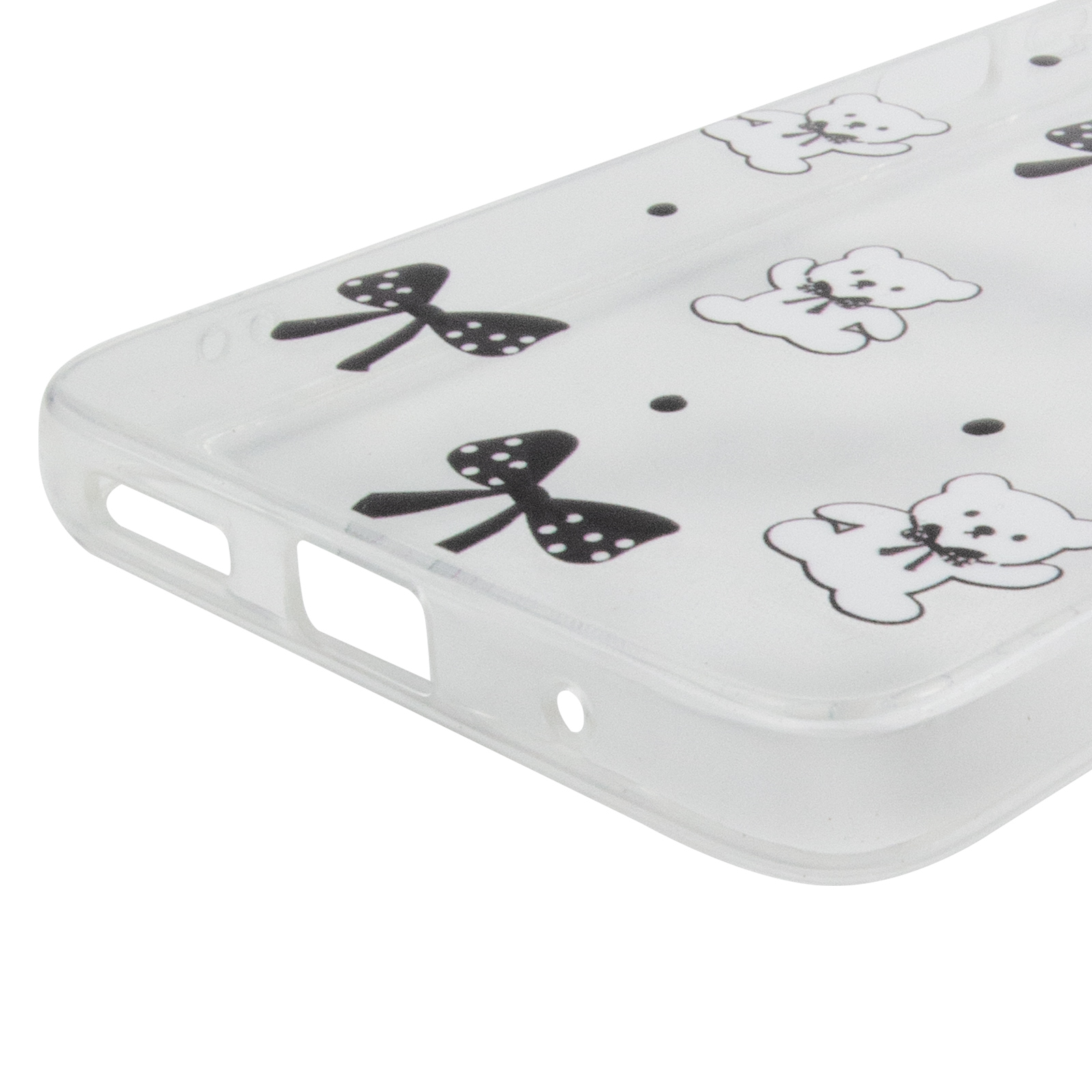 Чохол TPU Clear Joy для Motorola Moto G17 Power, Teddy Bows 4, TPU, купити оптом з доставкою