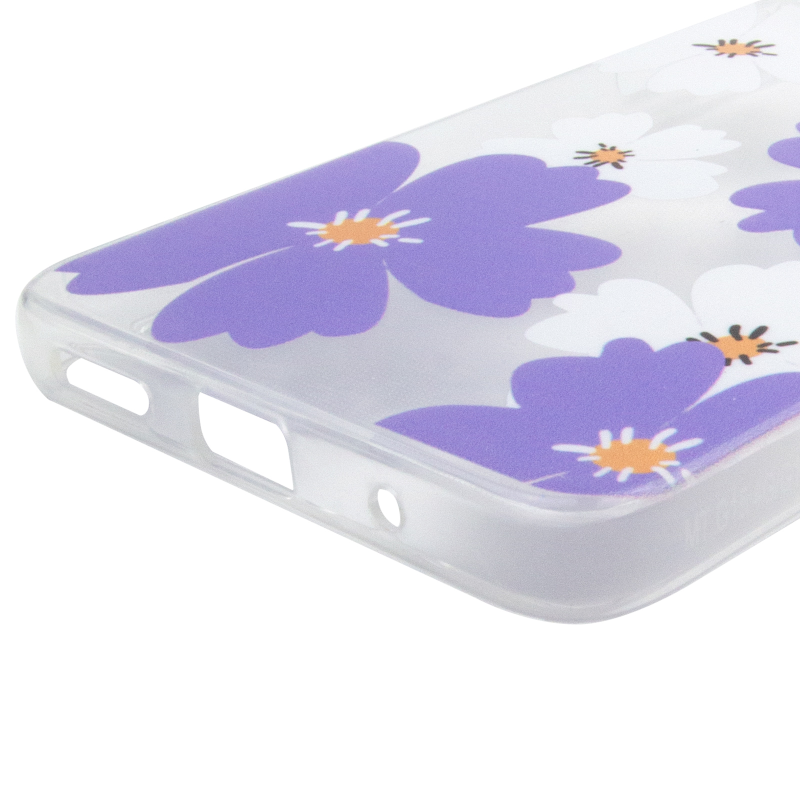Чохол TPU Clear Joy для Motorola Moto G17 Power, Pastel Daisies 4, TPU, купити оптом з доставкою