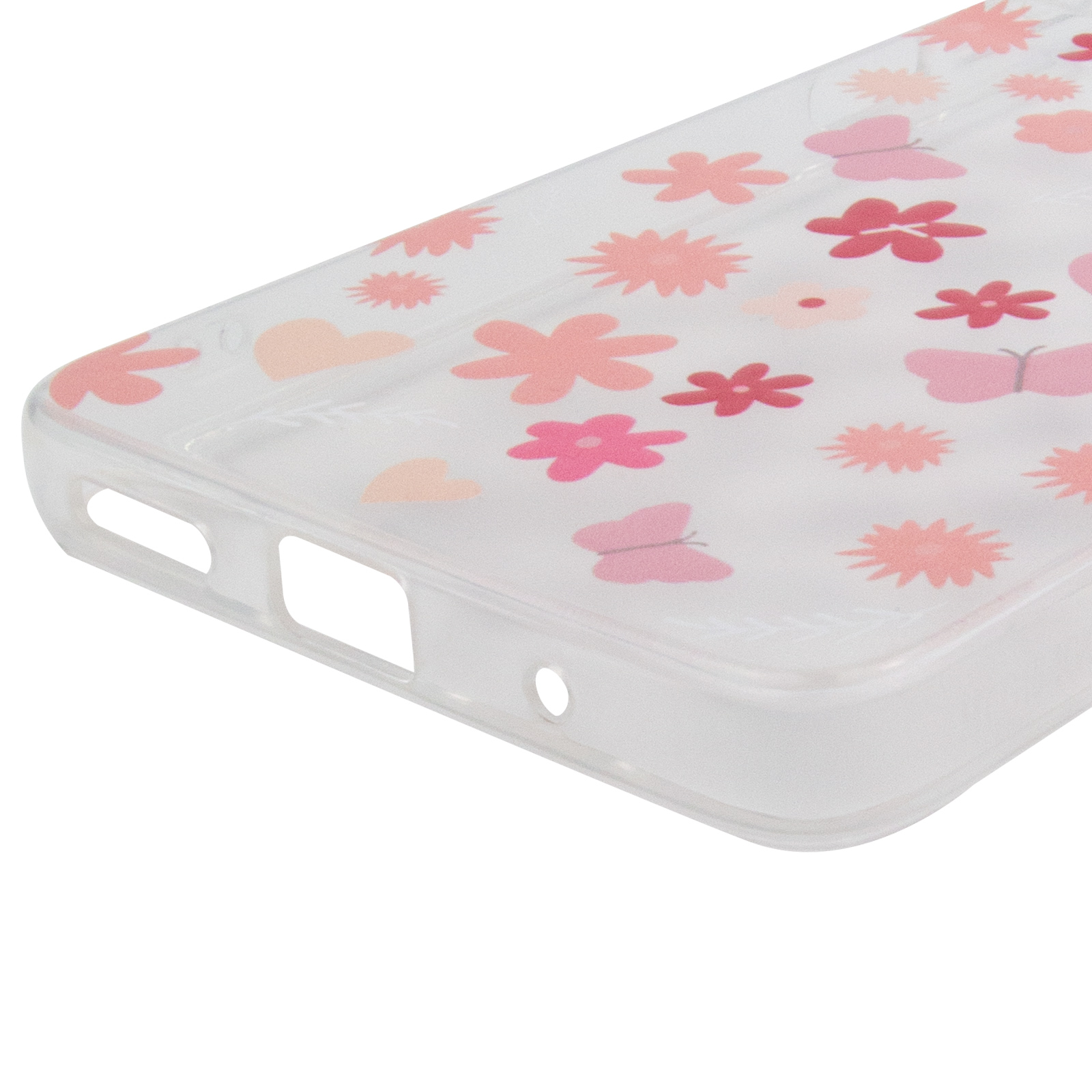 Чохол TPU Clear Joy для Motorola Moto G17 Power, Butterfly Garden 4, TPU, купити оптом з доставкою