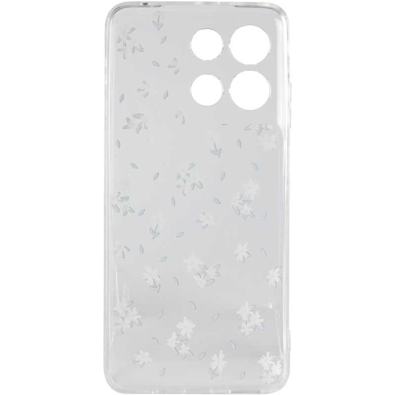 Чохол TPU Clear Joy для Motorola Moto G17 Power, Soft Meadow 2, TPU, купити оптом з доставкою