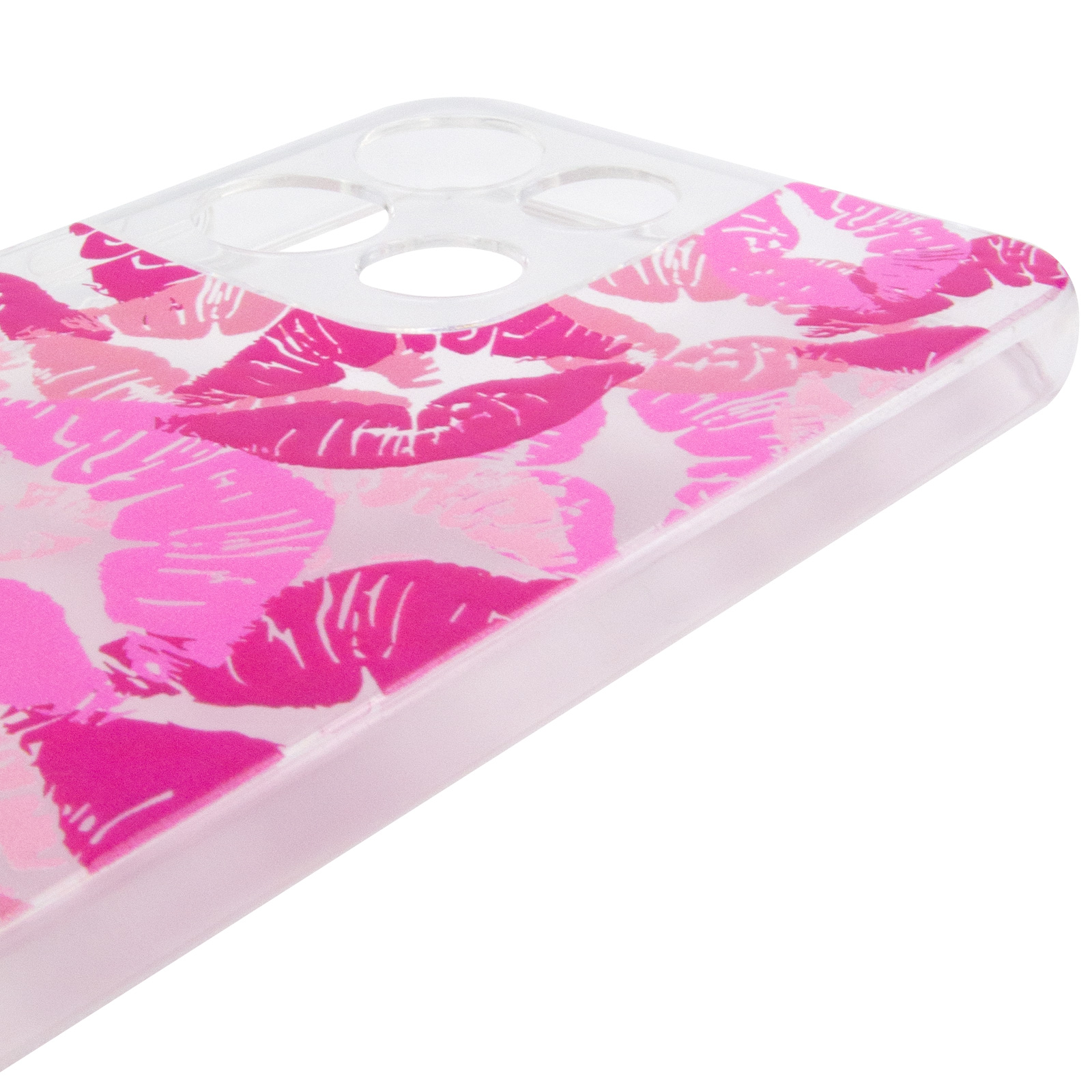 Чохол TPU Clear Joy для Motorola Moto G17 Power, Kissing Pattern 3, TPU, купити оптом з доставкою