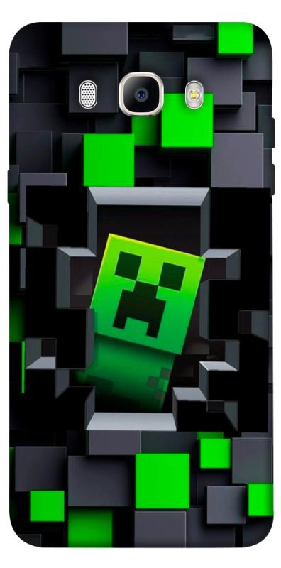 Чехол itsPrint Creeper window для Samsung J710F Galaxy J7 (2016), игры, купить оптом с доставкой