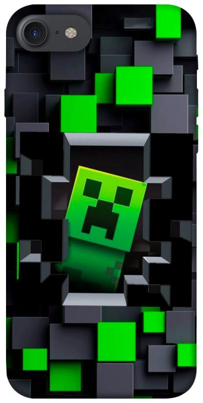 Чехол itsPrint Creeper window для Apple iPhone 7 / 8 (4.7"), игры, купить оптом с доставкой