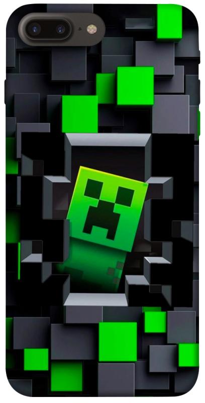 Чехол itsPrint Creeper window для Apple iPhone 7 plus / 8 plus (5.5"), игры, купить оптом с доставкой