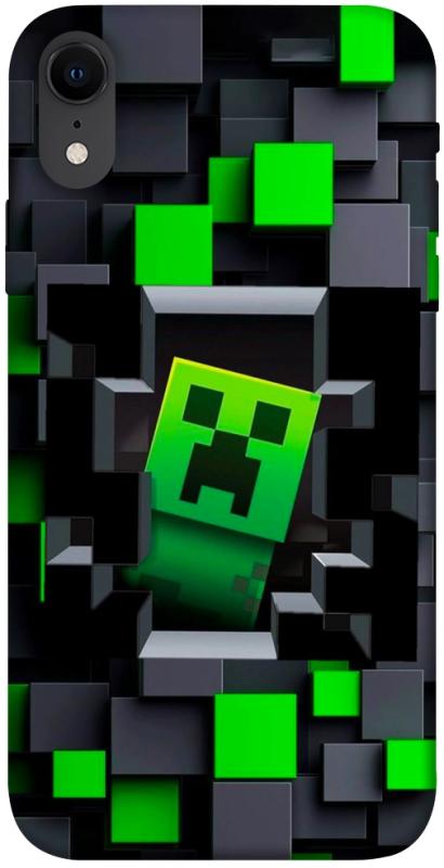 Чехол itsPrint Creeper window для Apple iPhone XR (6.1"), игры, купить оптом с доставкой