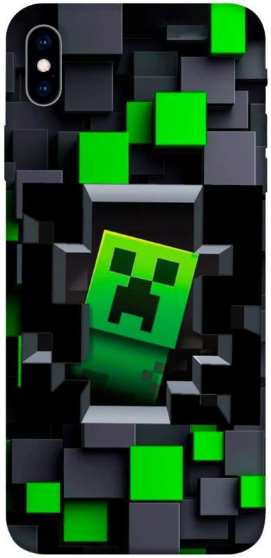 Чохол itsPrint Creeper window для Apple iPhone XS Max (6.5"), ігри, купити оптом з доставкою