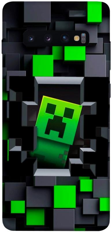 Чохол itsPrint Creeper window для Samsung Galaxy S10+, ігри, купити оптом з доставкою