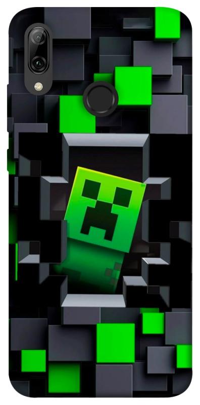 Чехол itsPrint Creeper window для Huawei P Smart (2019), игры, купить оптом с доставкой