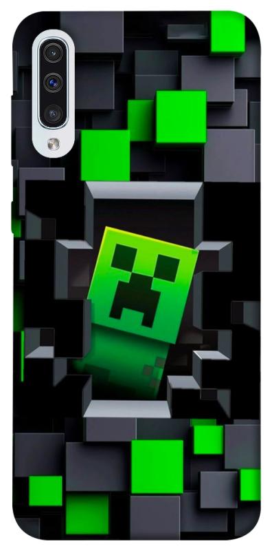 Чехол itsPrint Creeper window для Samsung Galaxy A50 (A505F) / A50s / A30s, игры, купить оптом с доставкой