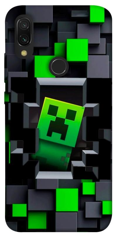 Чехол itsPrint Creeper window для Xiaomi Redmi 7, игры, купить оптом с доставкой