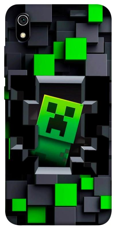 Чехол itsPrint Creeper window для Xiaomi Redmi 7A, игры, купить оптом с доставкой