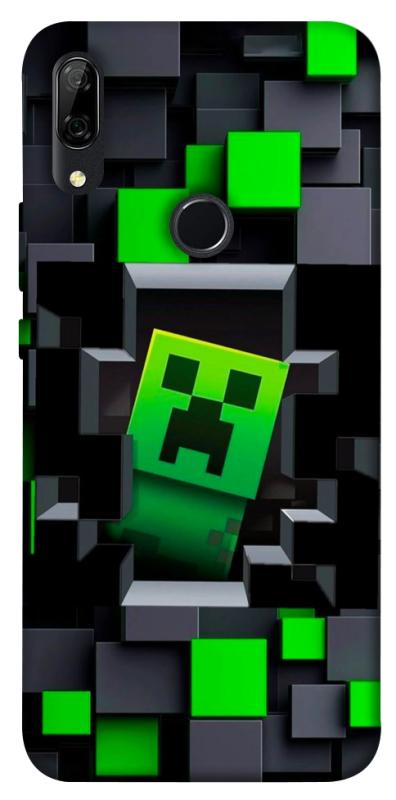 Чехол itsPrint Creeper window для Huawei P Smart Z, игры, купить оптом с доставкой