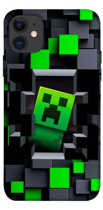 Чехол itsPrint Creeper window для Apple iPhone 11 (6.1"), игры, купить оптом с доставкой